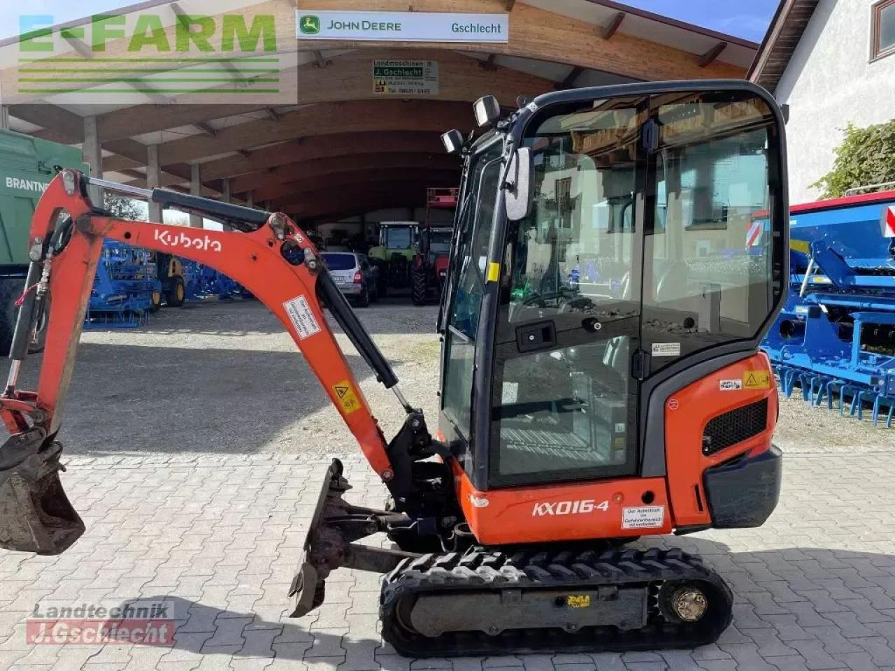 Kubota kx016-4 - Μίνι εκσκαφέας: φωτογραφία 2 Kubota kx016-4 - Μίνι εκσκαφέας: φωτογραφία 2
