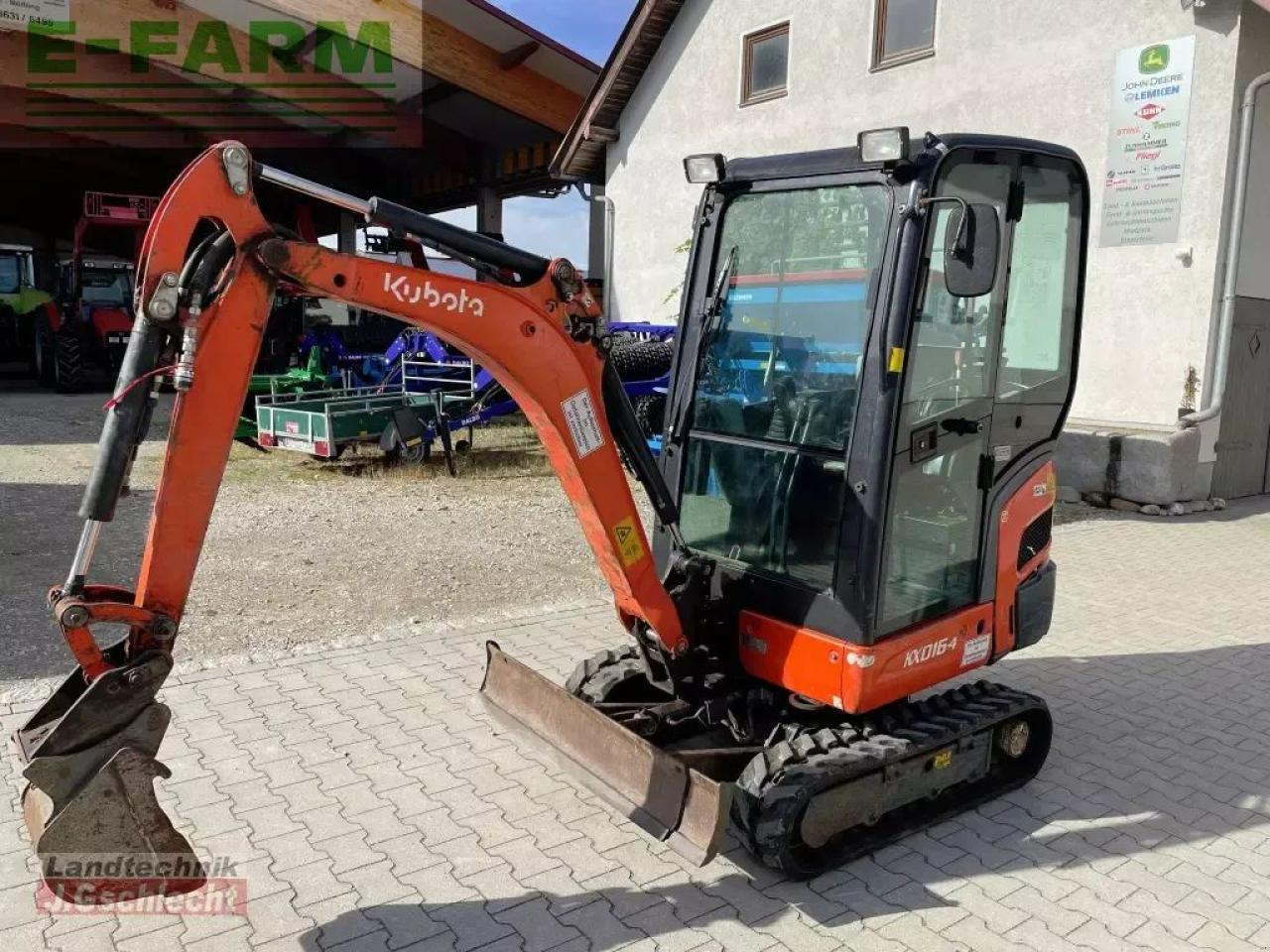 Kubota kx016-4 - Μίνι εκσκαφέας: φωτογραφία 4 Kubota kx016-4 - Μίνι εκσκαφέας: φωτογραφία 4