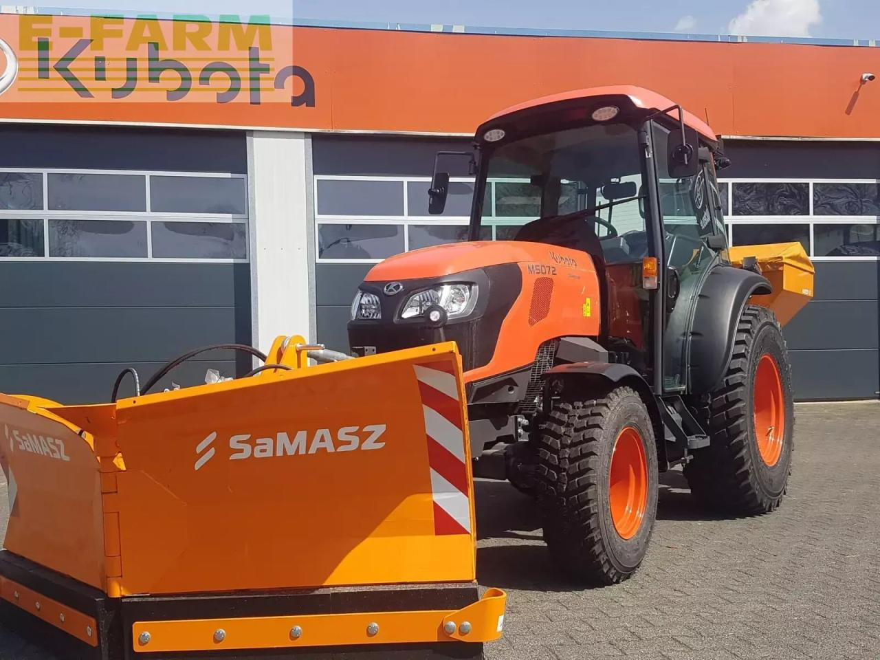 Kubota m5072 narrow winterdienstpaket - Τρακτέρ: φωτογραφία 1 Kubota m5072 narrow winterdienstpaket - Τρακτέρ: φωτογραφία 1
