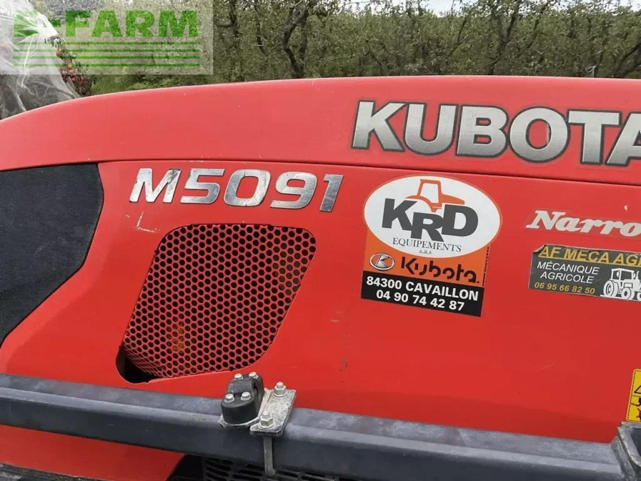 Kubota tracteur kubota m5091 - Τρακτέρ: φωτογραφία 5 Kubota tracteur kubota m5091 - Τρακτέρ: φωτογραφία 5