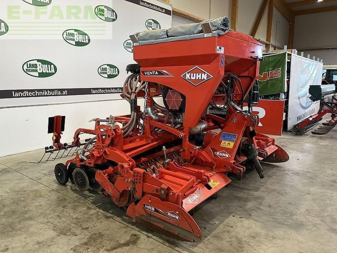 Kuhn hrb 302 mit venta 330-24 - Σπαρτική μηχανή: φωτογραφία 2 Kuhn hrb 302 mit venta 330-24 - Σπαρτική μηχανή: φωτογραφία 2