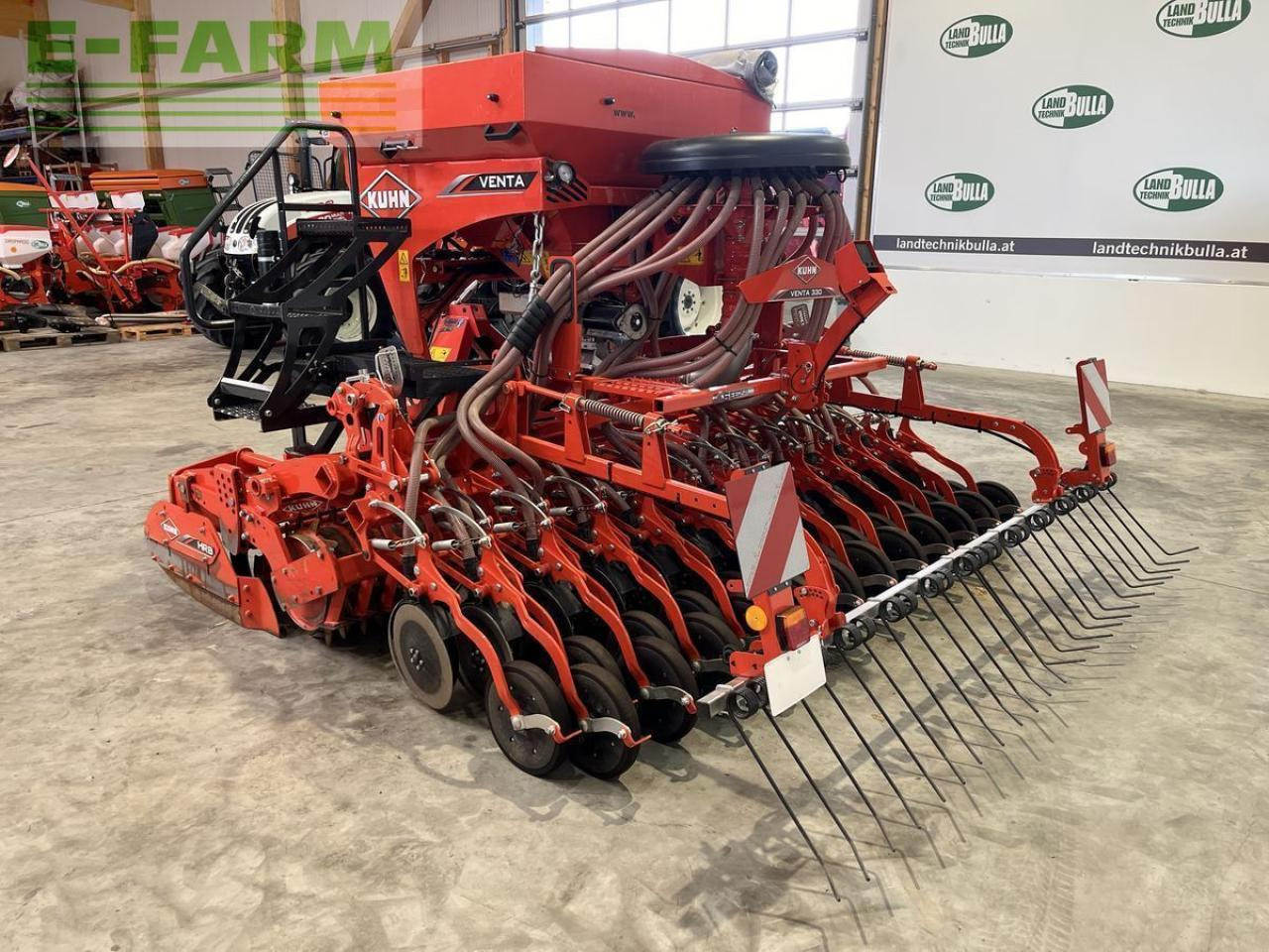 Kuhn hrb 302 mit venta 330-24 - Σπαρτική με σβάρνα: φωτογραφία 4 Kuhn hrb 302 mit venta 330-24 - Σπαρτική με σβάρνα: φωτογραφία 4