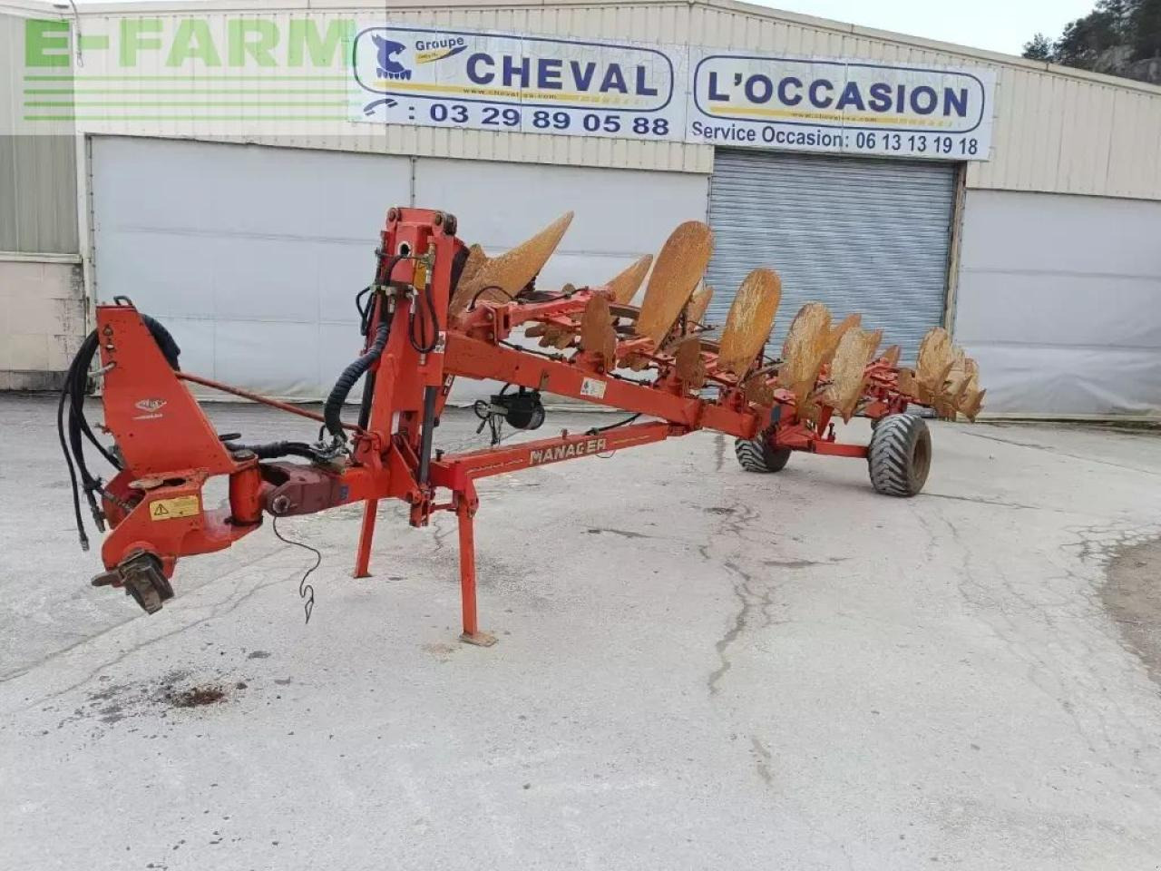Kuhn manager f8 - Άροτρο: φωτογραφία 1 Kuhn manager f8 - Άροτρο: φωτογραφία 1
