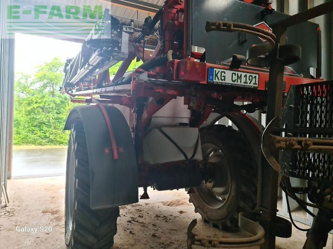 Kuhn metris 4102 - Συρόμενο ψεκαστικό: φωτογραφία 4 Kuhn metris 4102 - Συρόμενο ψεκαστικό: φωτογραφία 4