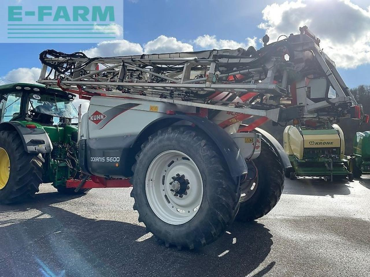 Kuhn oceanis 5600 - Συρόμενο ψεκαστικό: φωτογραφία 5 Kuhn oceanis 5600 - Συρόμενο ψεκαστικό: φωτογραφία 5