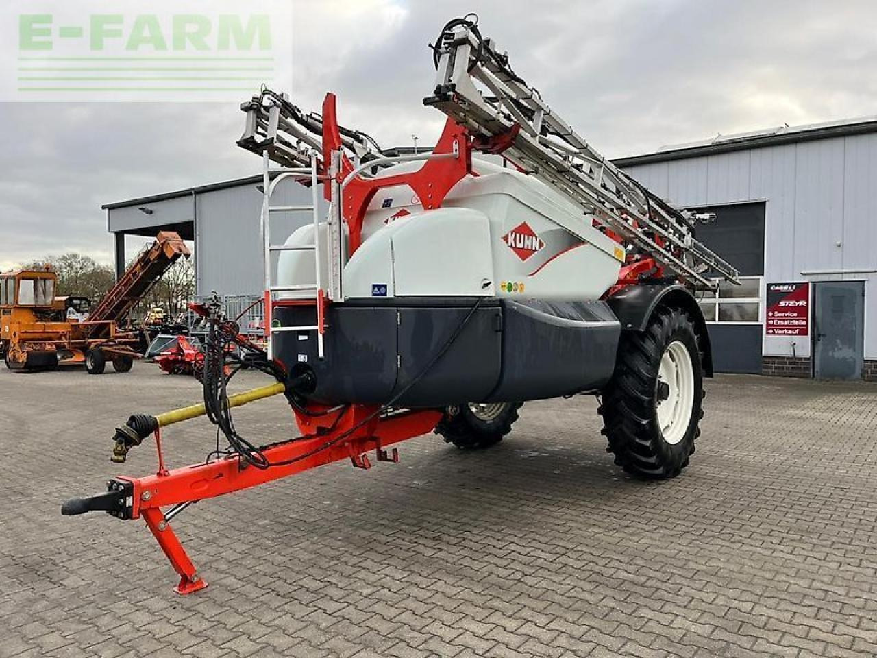 Kuhn pat 1 - Συρόμενο ψεκαστικό: φωτογραφία 3 Kuhn pat 1 - Συρόμενο ψεκαστικό: φωτογραφία 3