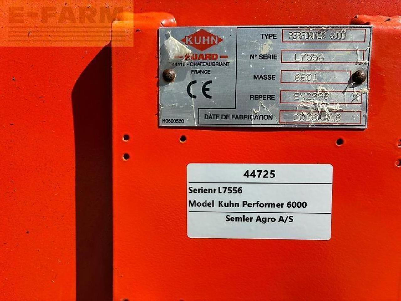 Kuhn performer 600 - Καλλιεργητής: φωτογραφία 5 Kuhn performer 600 - Καλλιεργητής: φωτογραφία 5