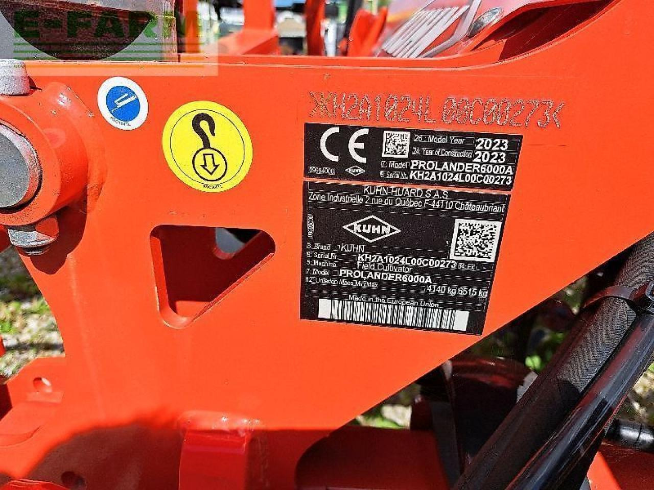 Σπαρτική με σβάρνα Kuhn prolander6000: φωτογραφία 12 Σπαρτική με σβάρνα Kuhn prolander6000: φωτογραφία 12