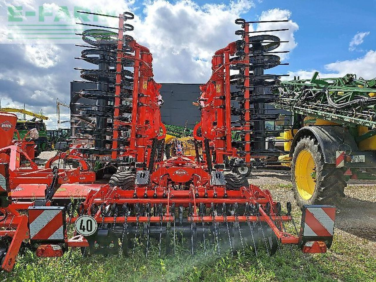 Kuhn prolander6000 - Σπαρτική με σβάρνα: φωτογραφία 2 Kuhn prolander6000 - Σπαρτική με σβάρνα: φωτογραφία 2