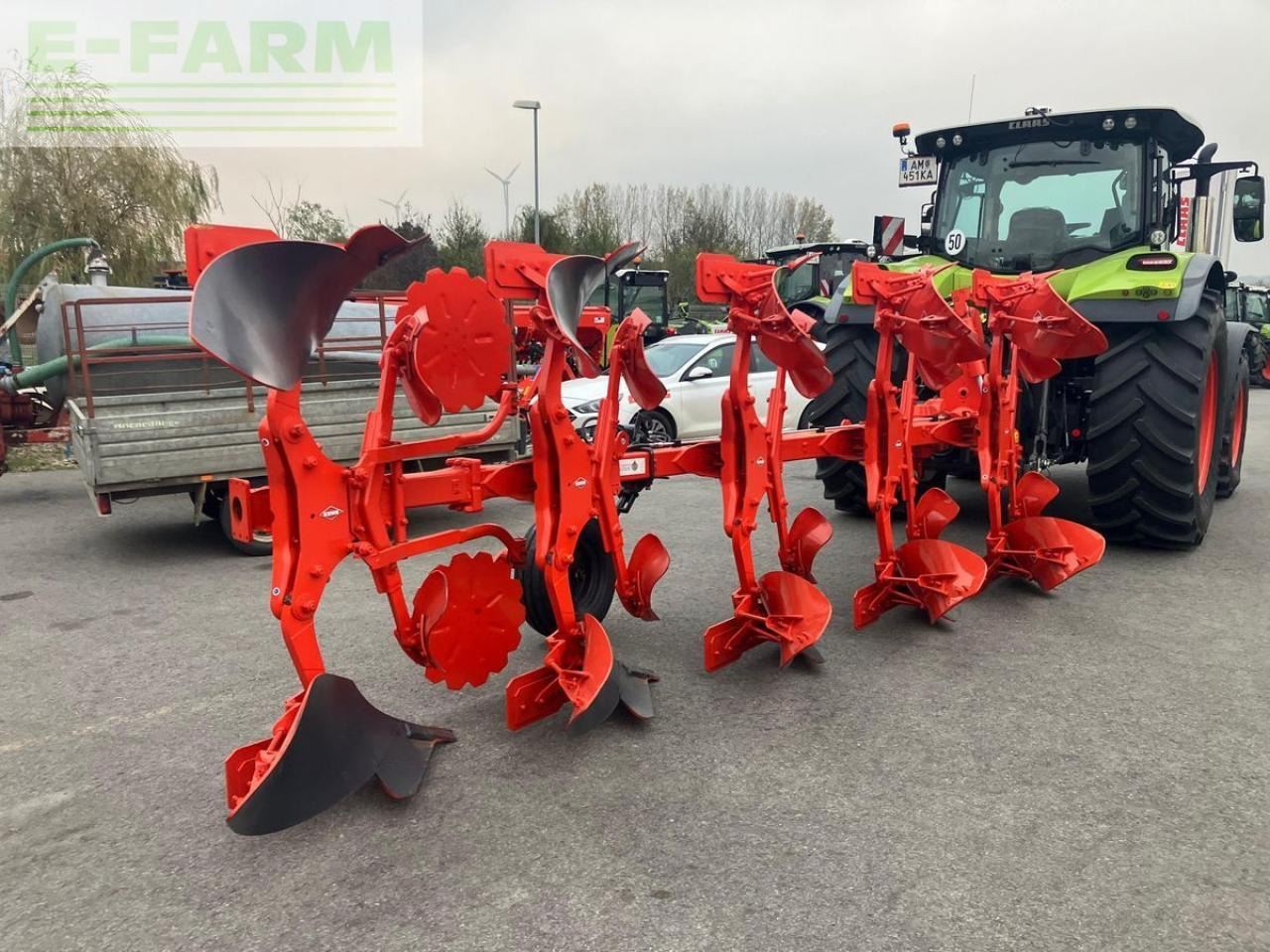 Kuhn varimaster 123 - Άροτρο: φωτογραφία 4 Kuhn varimaster 123 - Άροτρο: φωτογραφία 4