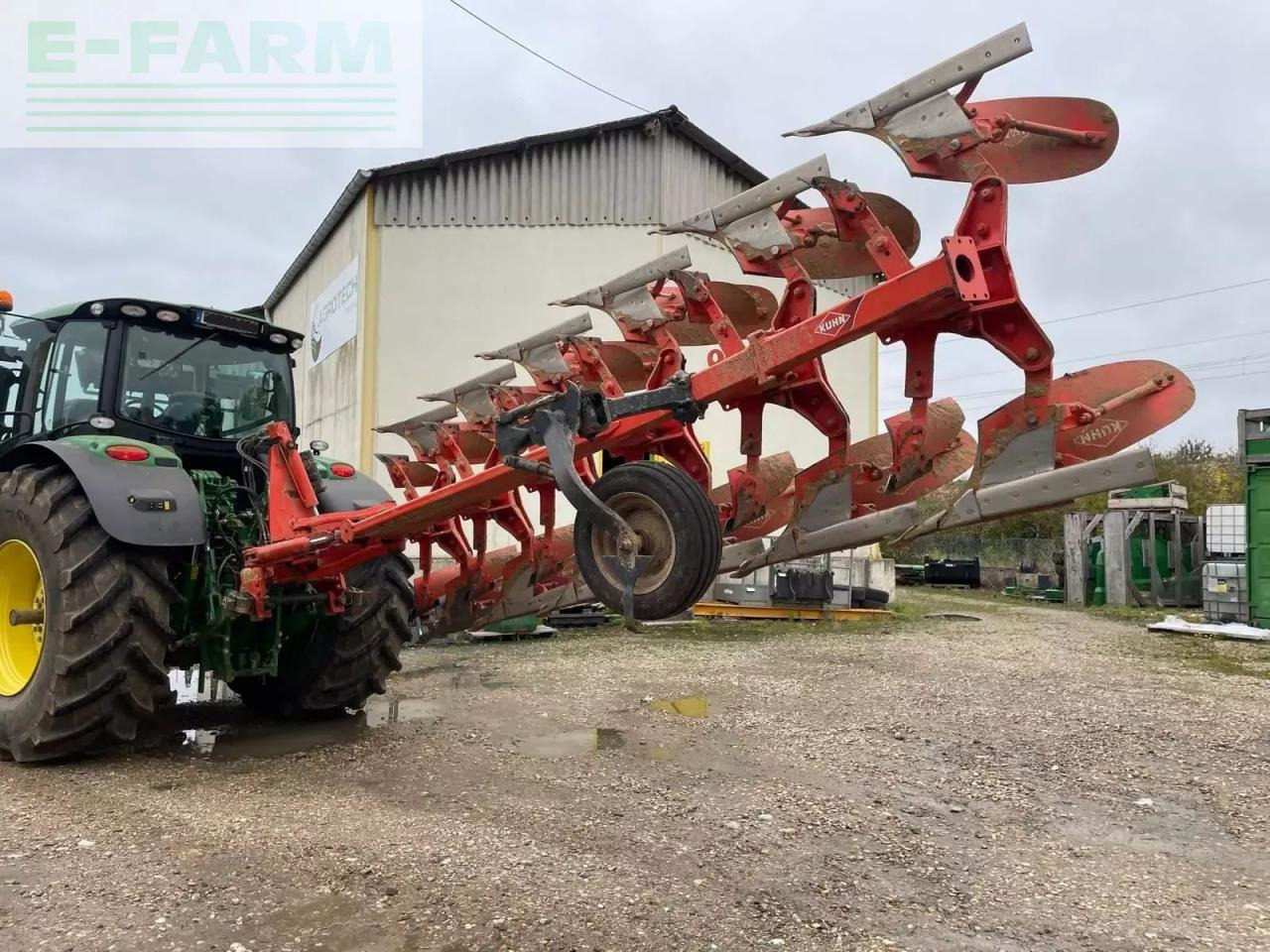 Kuhn varimaster123 - Άροτρο: φωτογραφία 2 Kuhn varimaster123 - Άροτρο: φωτογραφία 2