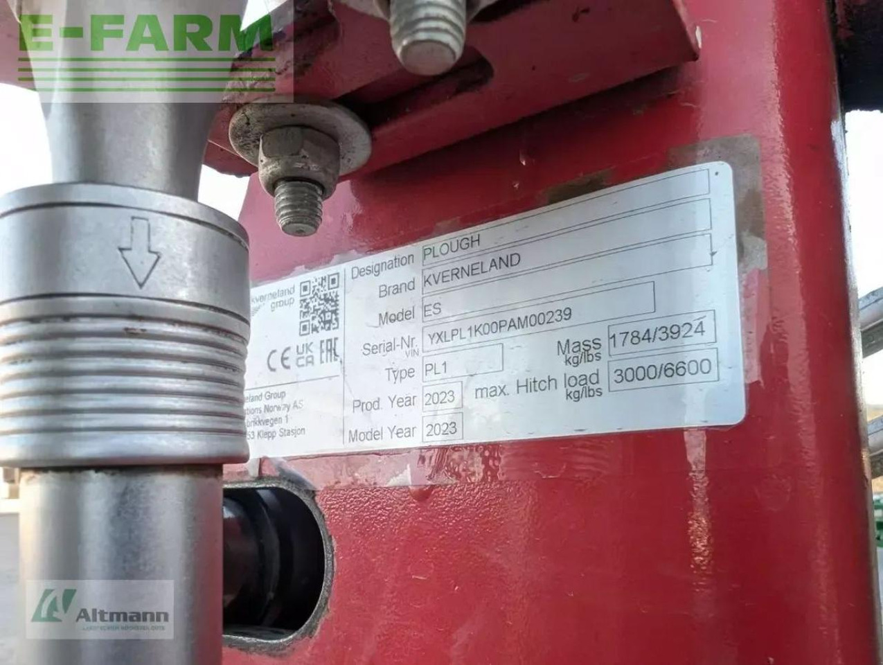 Kverneland es100 5schar streifenkörper - Άροτρο: φωτογραφία 5 Kverneland es100 5schar streifenkörper - Άροτρο: φωτογραφία 5