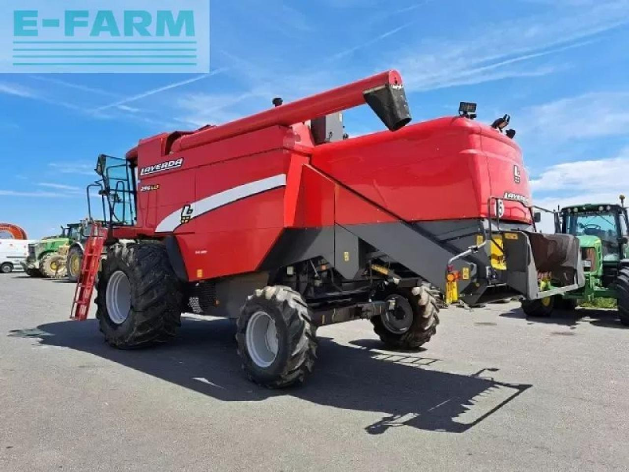 Laverda 296lcs - Θεριζοαλωνιστική μηχανή: φωτογραφία 3 Laverda 296lcs - Θεριζοαλωνιστική μηχανή: φωτογραφία 3