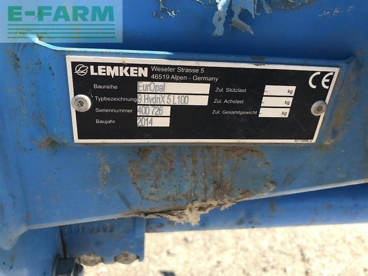 Lemken europal 9 hydrix - Άροτρο: φωτογραφία 5 Lemken europal 9 hydrix - Άροτρο: φωτογραφία 5