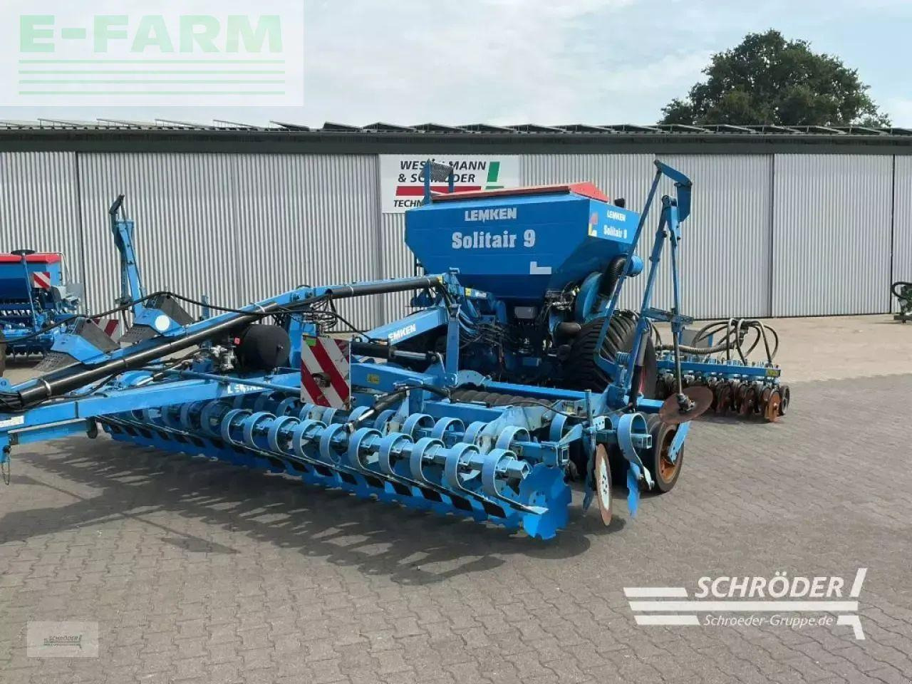 Lemken heliodor 8/500 ka + solitair 9 - Σπαρτική με σβάρνα: φωτογραφία 1 Lemken heliodor 8/500 ka + solitair 9 - Σπαρτική με σβάρνα: φωτογραφία 1