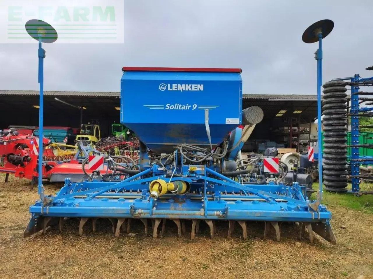 Lemken somitair 9 - Σπαρτική με σβάρνα: φωτογραφία 1 Lemken somitair 9 - Σπαρτική με σβάρνα: φωτογραφία 1