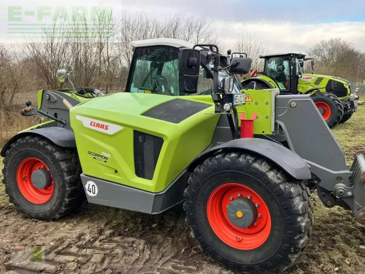 Liebherr t56-7s - Τηλεσκοπικός φορτωτής: φωτογραφία 2 Liebherr t56-7s - Τηλεσκοπικός φορτωτής: φωτογραφία 2
