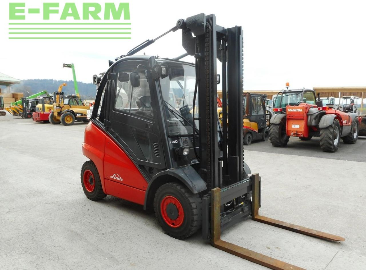 Linde h40d mit vollkabine + rußfilter + seitenschieber - Περονοφόρο όχημα: φωτογραφία 5 Linde h40d mit vollkabine + rußfilter + seitenschieber - Περονοφόρο όχημα: φωτογραφία 5