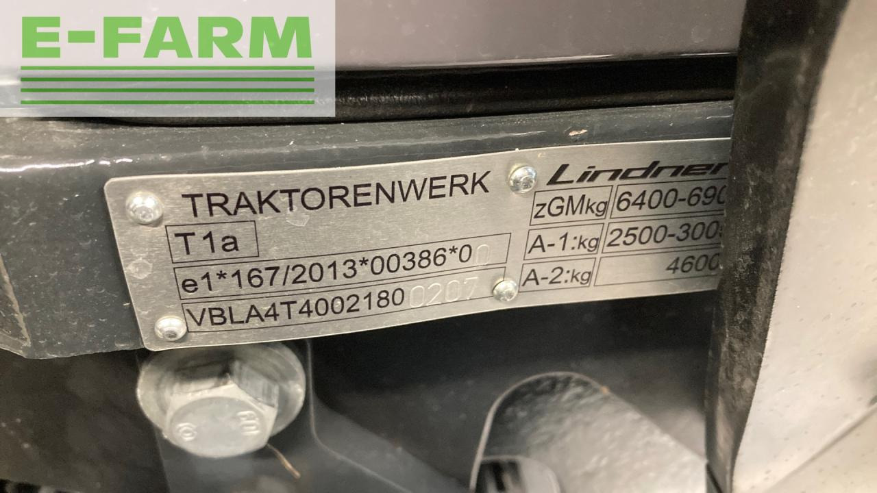 Τρακτέρ Lindner Lintrac 80: φωτογραφία 11