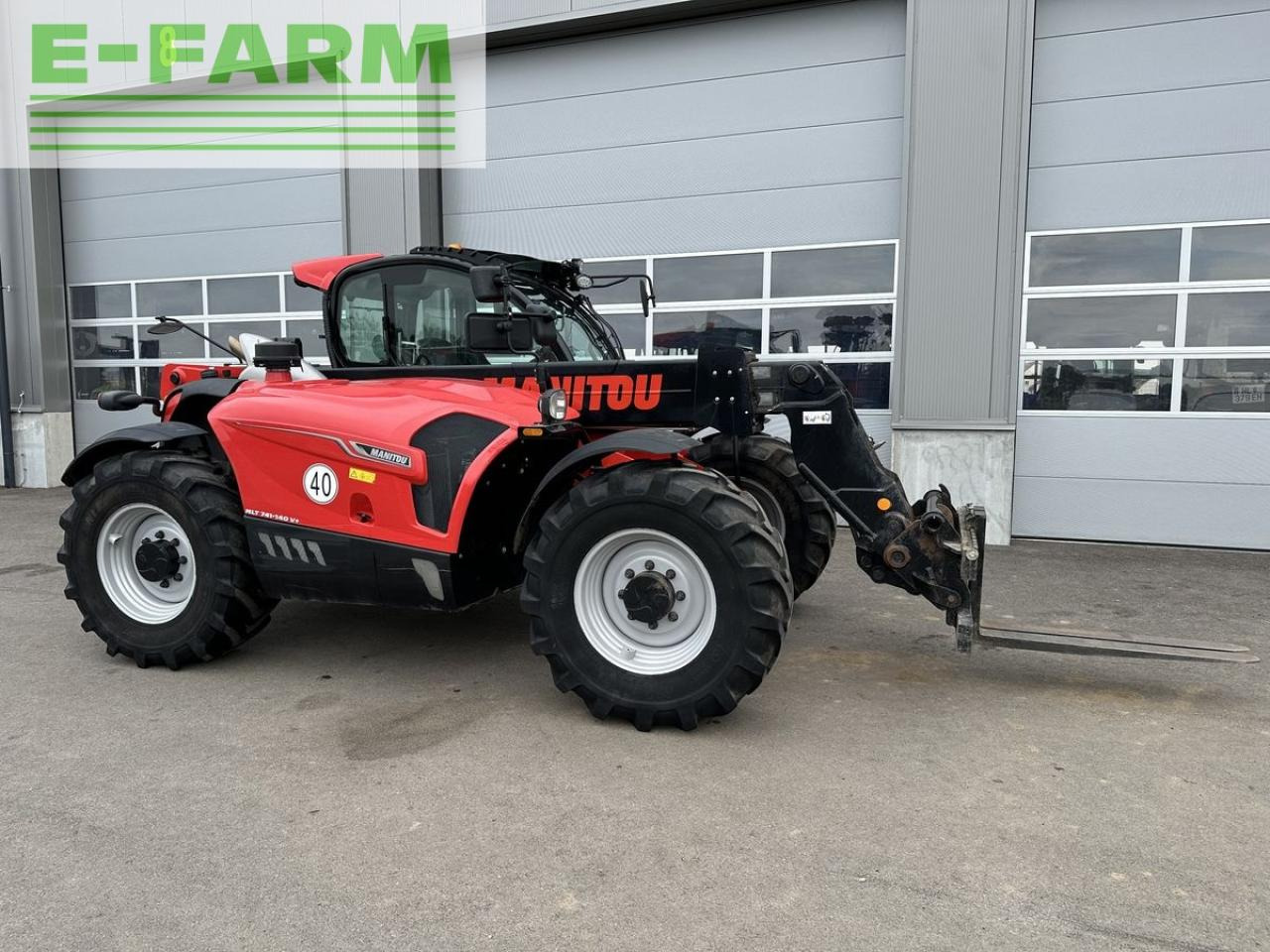 Τηλεσκοπικός φορτωτής Manitou 741-140 v+: φωτογραφία 18