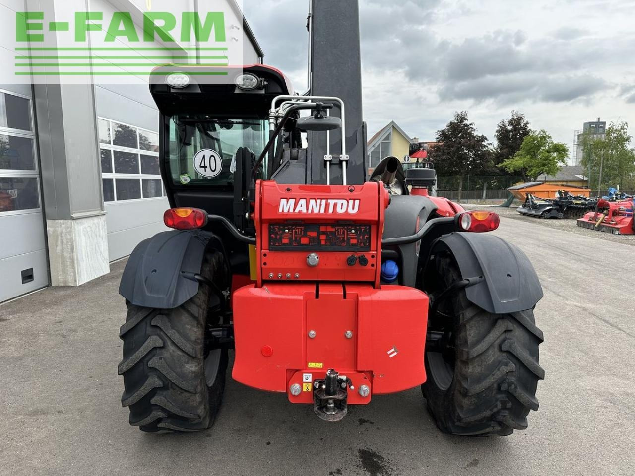 Τηλεσκοπικός φορτωτής Manitou 741-140 v+: φωτογραφία 8