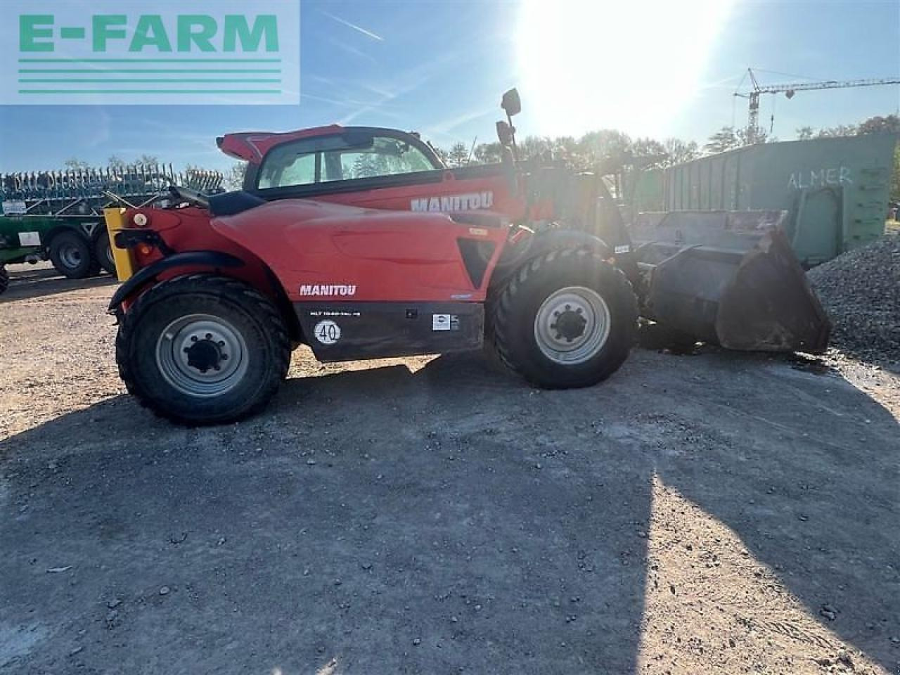 Manitou mlt 1040 - Τηλεσκοπικός φορτωτής: φωτογραφία 3 Manitou mlt 1040 - Τηλεσκοπικός φορτωτής: φωτογραφία 3