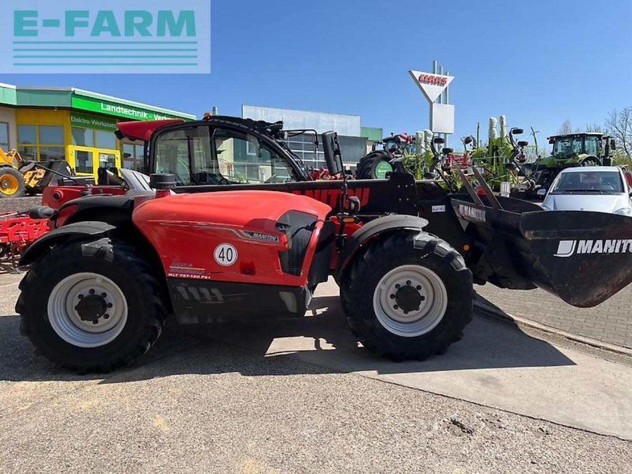 Manitou mlt 737-130 ps+ - Τηλεσκοπικός φορτωτής: φωτογραφία 2 Manitou mlt 737-130 ps+ - Τηλεσκοπικός φορτωτής: φωτογραφία 2