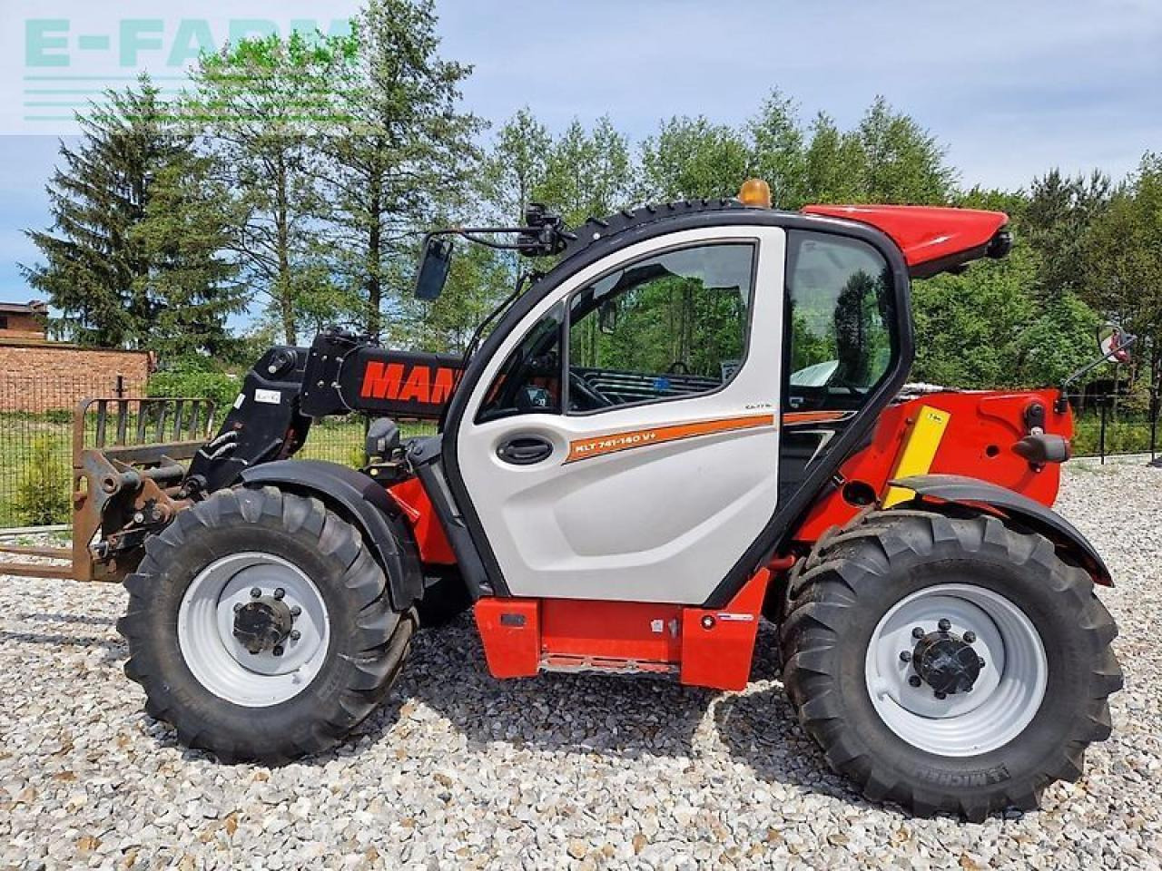Ελαστιχοφόρος φορτωτής Manitou mlt 741-140 v+ elite: φωτογραφία 13 Ελαστιχοφόρος φορτωτής Manitou mlt 741-140 v+ elite: φωτογραφία 13