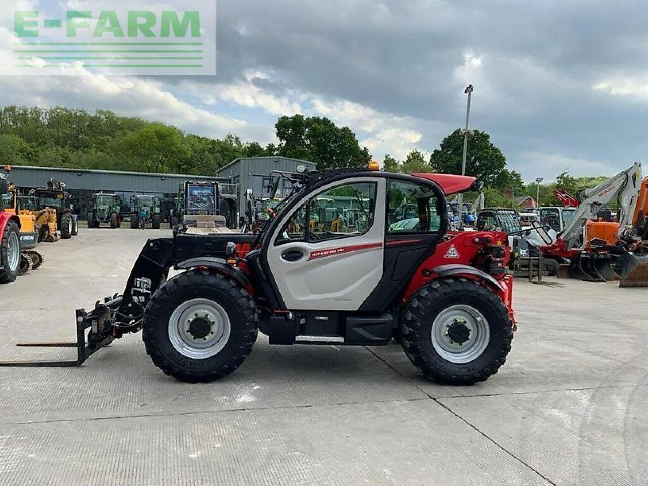 Τηλεσκοπικός φορτωτής Manitou mlt 841-145 ps+ telehandler (st23226): φωτογραφία 20
