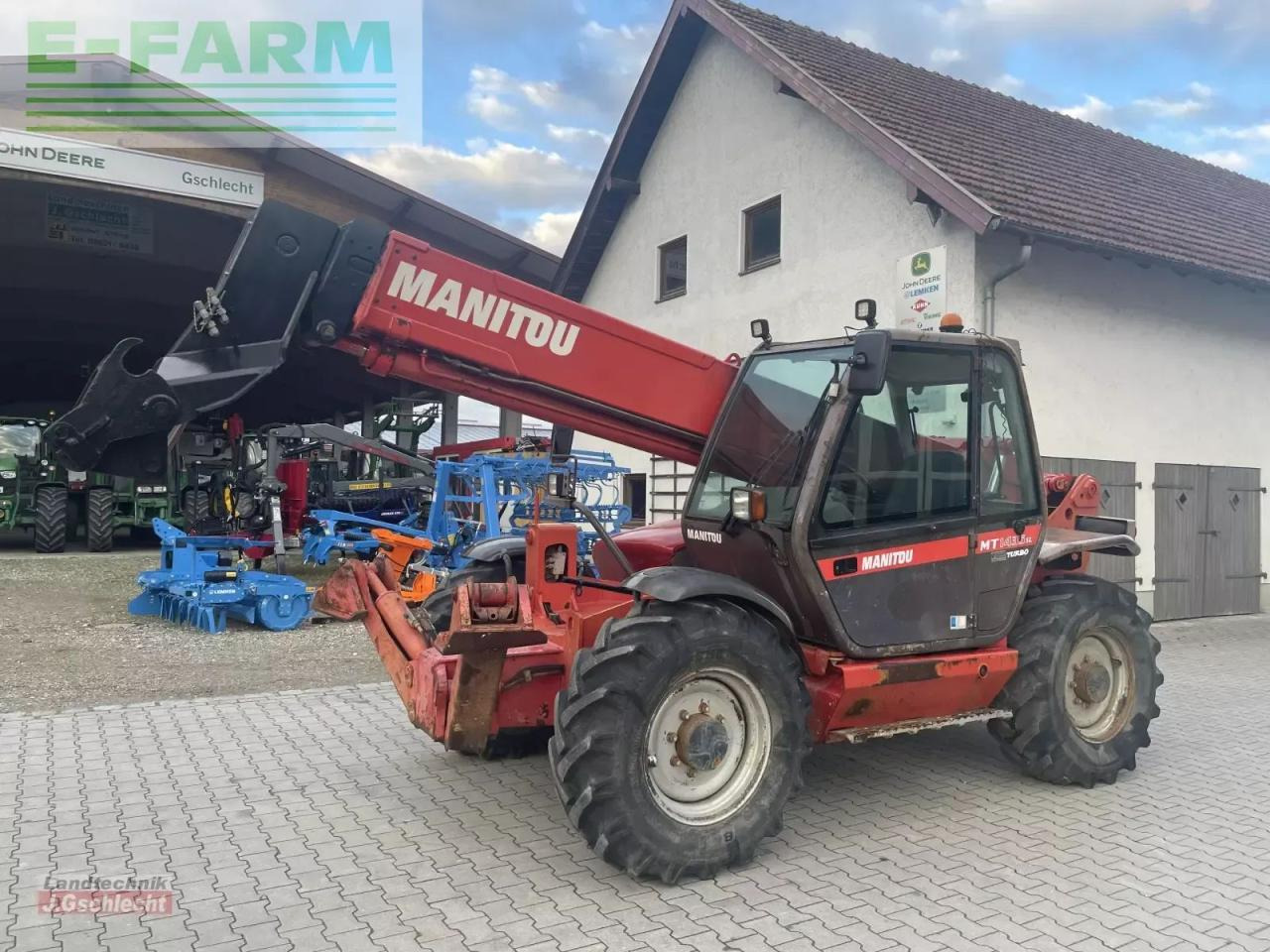 Manitou mt 1435 hslt - Τηλεσκοπικός φορτωτής: φωτογραφία 1 Manitou mt 1435 hslt - Τηλεσκοπικός φορτωτής: φωτογραφία 1