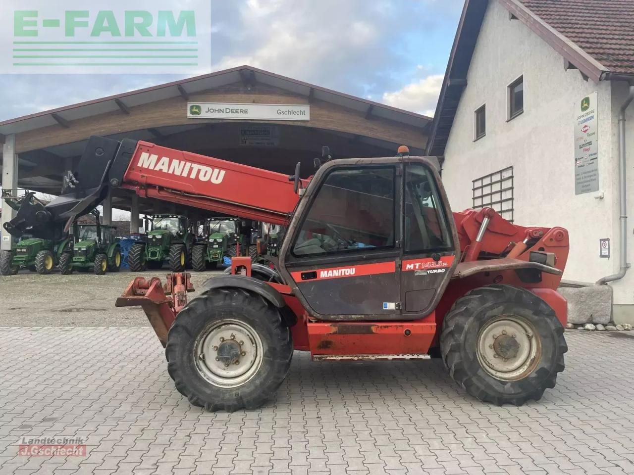 Manitou mt 1435 hslt - Τηλεσκοπικός φορτωτής: φωτογραφία 2 Manitou mt 1435 hslt - Τηλεσκοπικός φορτωτής: φωτογραφία 2