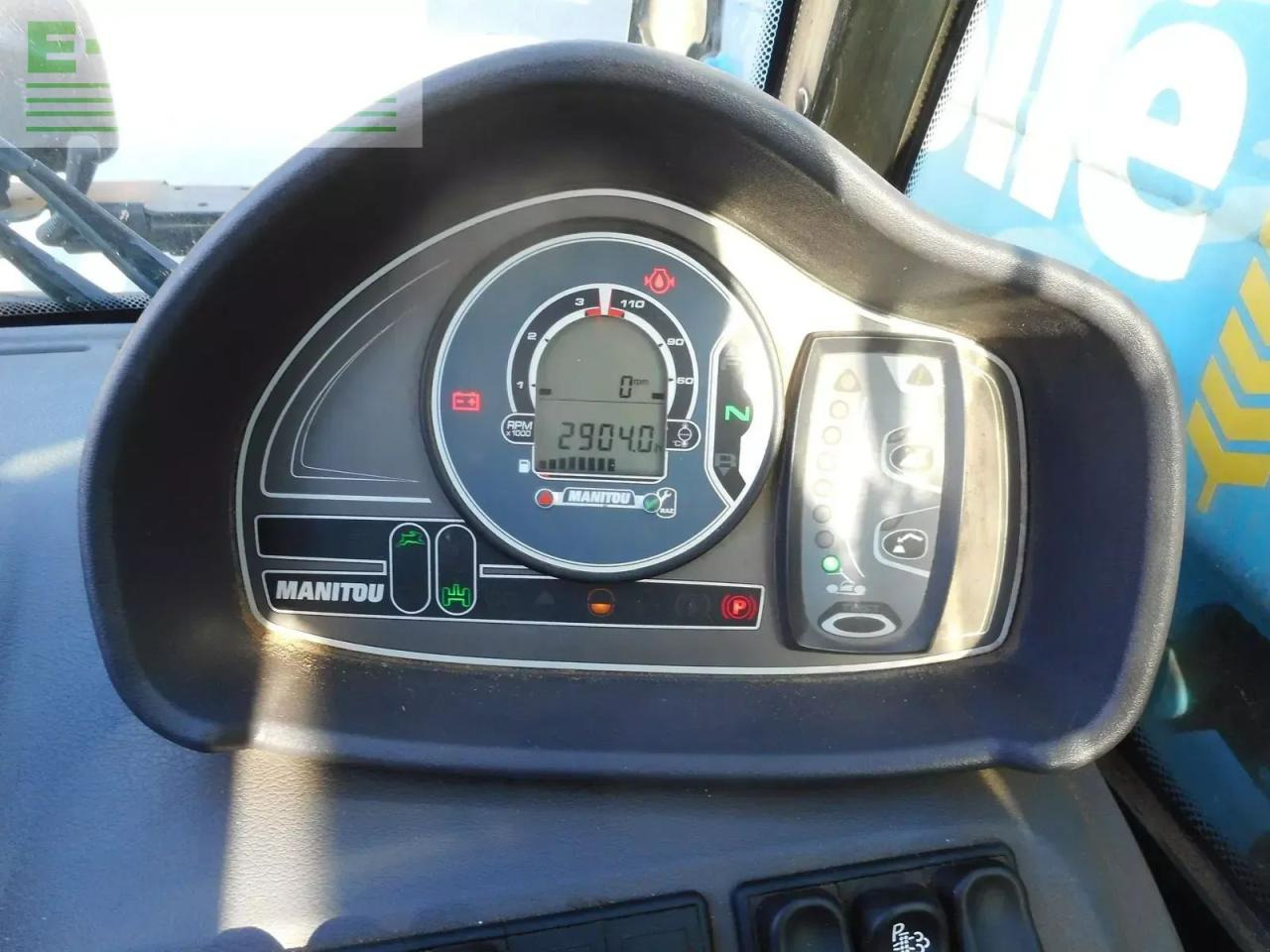 Τηλεσκοπικός φορτωτής Manitou mt 625h ( nur 1,90 hoch nur 1,85 breit ): φωτογραφία 9