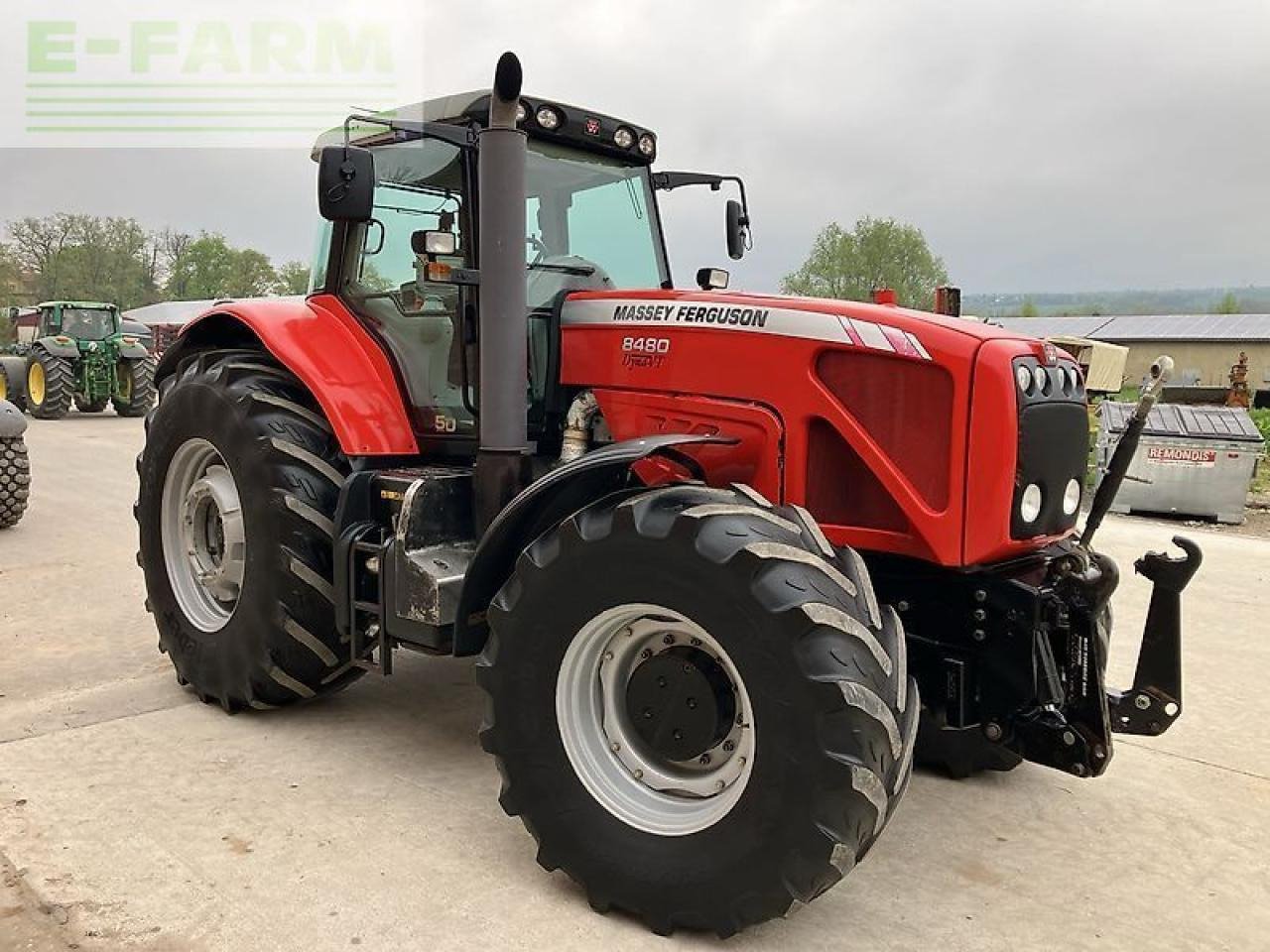 Τρακτέρ Massey Ferguson 8480 dyna vt: φωτογραφία 7