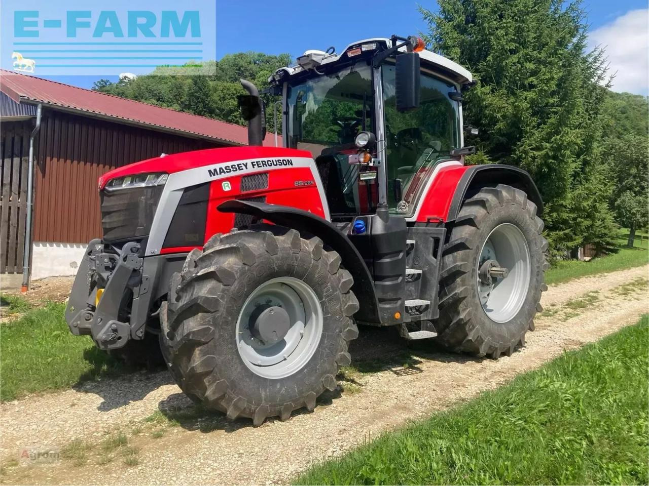 Massey Ferguson 8s.265 dyna e-power - Τρακτέρ: φωτογραφία 1 Massey Ferguson 8s.265 dyna e-power - Τρακτέρ: φωτογραφία 1