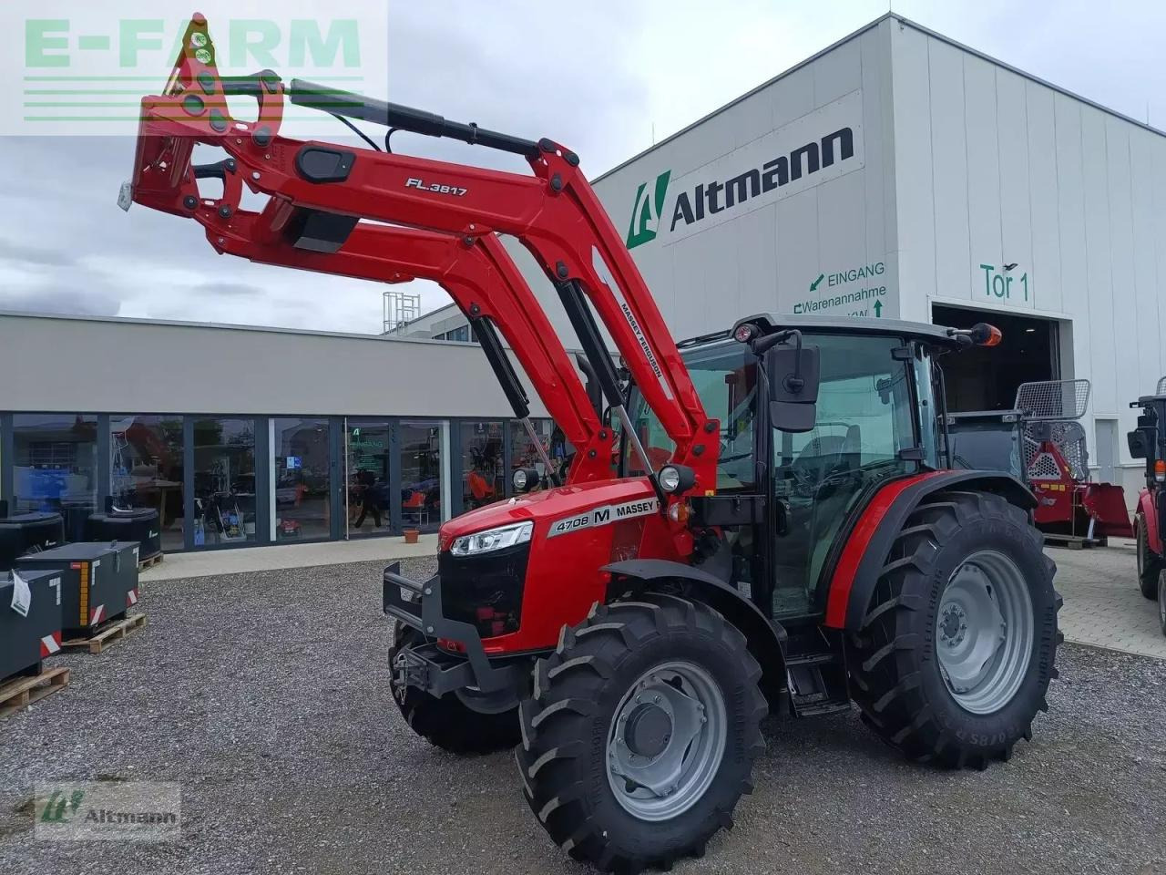 Massey Ferguson mf 4708 m kabine - Τρακτέρ: φωτογραφία 1 Massey Ferguson mf 4708 m kabine - Τρακτέρ: φωτογραφία 1