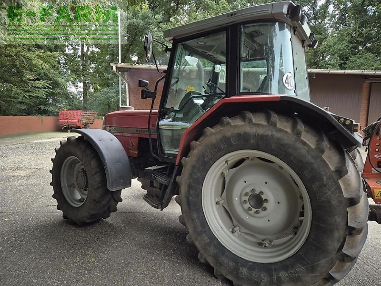 Massey Ferguson mf 6180 dynashift - Τρακτέρ: φωτογραφία 4 Massey Ferguson mf 6180 dynashift - Τρακτέρ: φωτογραφία 4