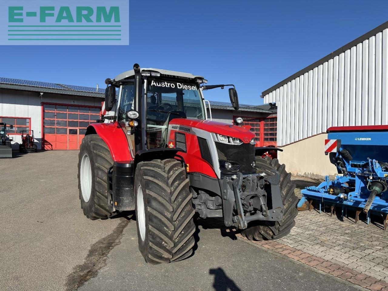 Massey Ferguson mf 6s.180 - Τρακτέρ: φωτογραφία 1 Massey Ferguson mf 6s.180 - Τρακτέρ: φωτογραφία 1