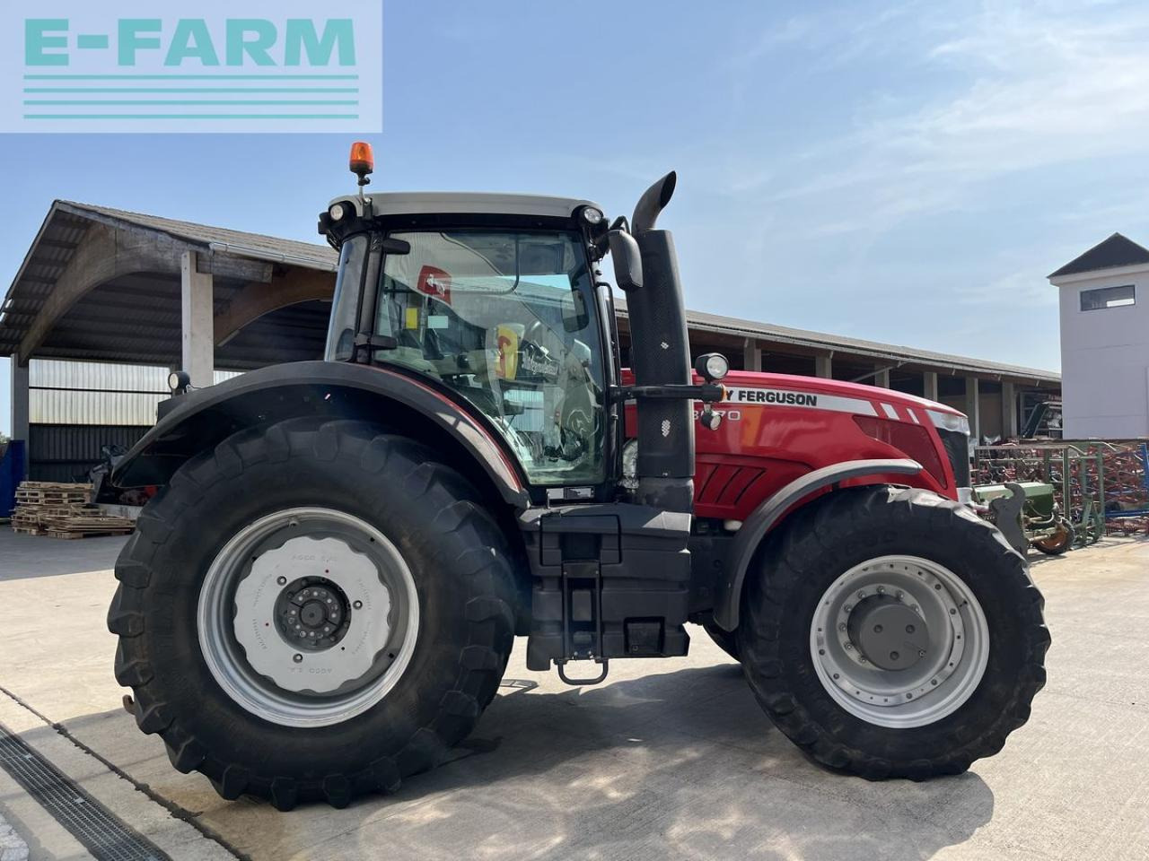 Τρακτέρ Massey Ferguson mf 8670 dyna-vt: φωτογραφία 6
