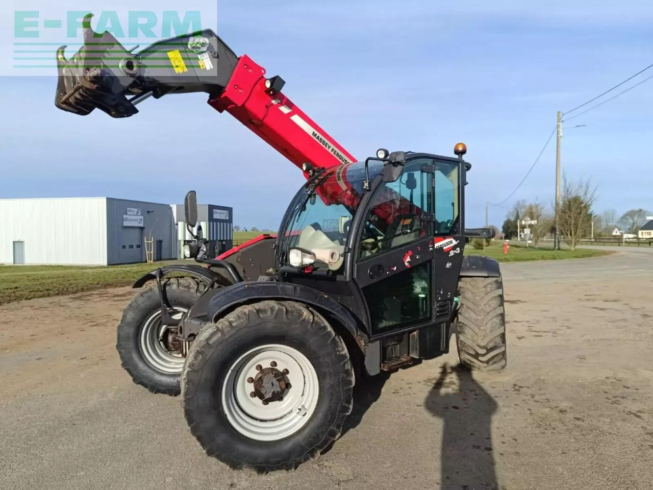 Massey Ferguson th 6534 - Τηλεσκοπικός φορτωτής: φωτογραφία 3 Massey Ferguson th 6534 - Τηλεσκοπικός φορτωτής: φωτογραφία 3