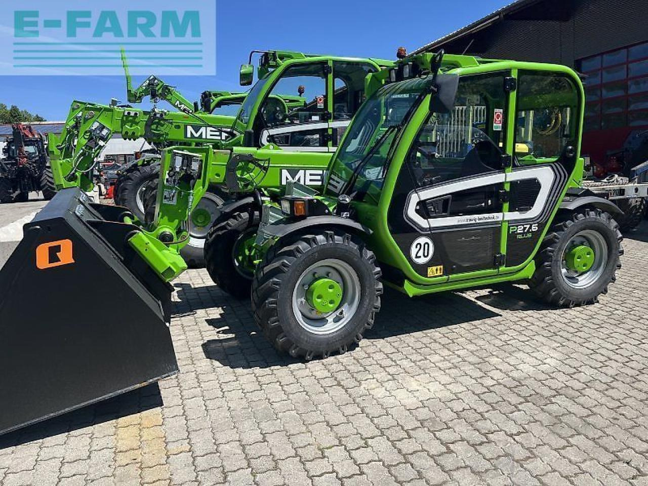 Merlo p 27.6-plus - Τηλεσκοπικός φορτωτής: φωτογραφία 4 Merlo p 27.6-plus - Τηλεσκοπικός φορτωτής: φωτογραφία 4