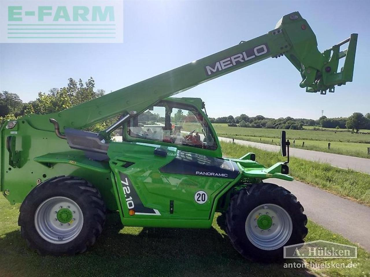 Merlo p72.10plus - Τηλεσκοπικός φορτωτής: φωτογραφία 5 Merlo p72.10plus - Τηλεσκοπικός φορτωτής: φωτογραφία 5