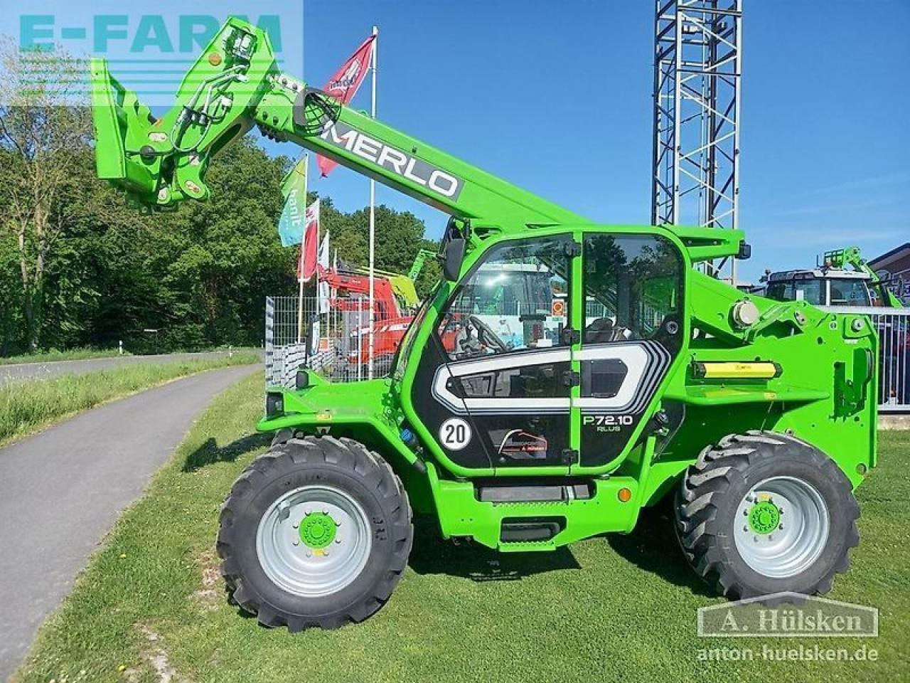 Merlo p72.10plus - Τηλεσκοπικός φορτωτής: φωτογραφία 2 Merlo p72.10plus - Τηλεσκοπικός φορτωτής: φωτογραφία 2