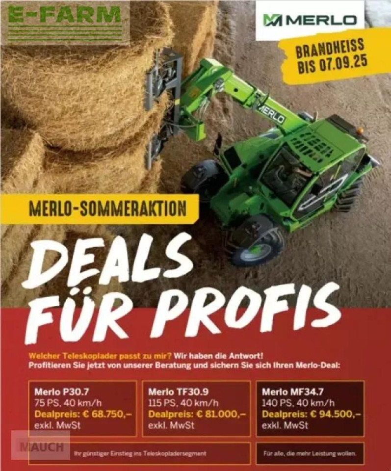 Merlo sommeraktion - Τηλεσκοπικός φορτωτής: φωτογραφία 1 Merlo sommeraktion - Τηλεσκοπικός φορτωτής: φωτογραφία 1
