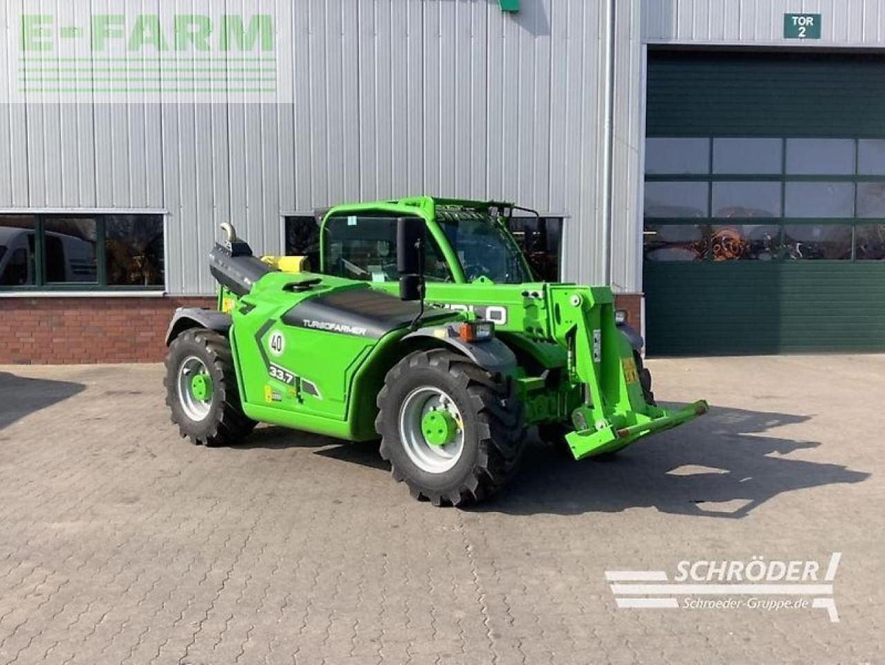 Merlo tf 33.7 - 115 - Τηλεσκοπικός φορτωτής: φωτογραφία 1 Merlo tf 33.7 - 115 - Τηλεσκοπικός φορτωτής: φωτογραφία 1