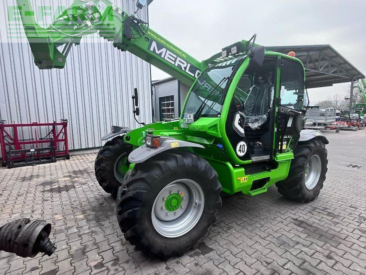 Merlo tf 38.10 tt-145 - Τηλεσκοπικός φορτωτής: φωτογραφία 1 Merlo tf 38.10 tt-145 - Τηλεσκοπικός φορτωτής: φωτογραφία 1