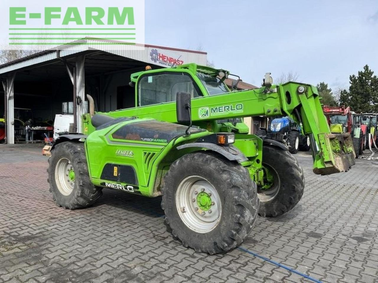 Merlo tf 38.7 cs-120 turbofarmer - Τηλεσκοπικός φορτωτής: φωτογραφία 4 Merlo tf 38.7 cs-120 turbofarmer - Τηλεσκοπικός φορτωτής: φωτογραφία 4