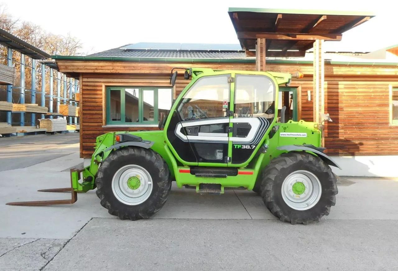 Merlo tf38.7-120 40km/h ( 3,8t - 7m ) - Τηλεσκοπικός φορτωτής: φωτογραφία 1 Merlo tf38.7-120 40km/h ( 3,8t - 7m ) - Τηλεσκοπικός φορτωτής: φωτογραφία 1
