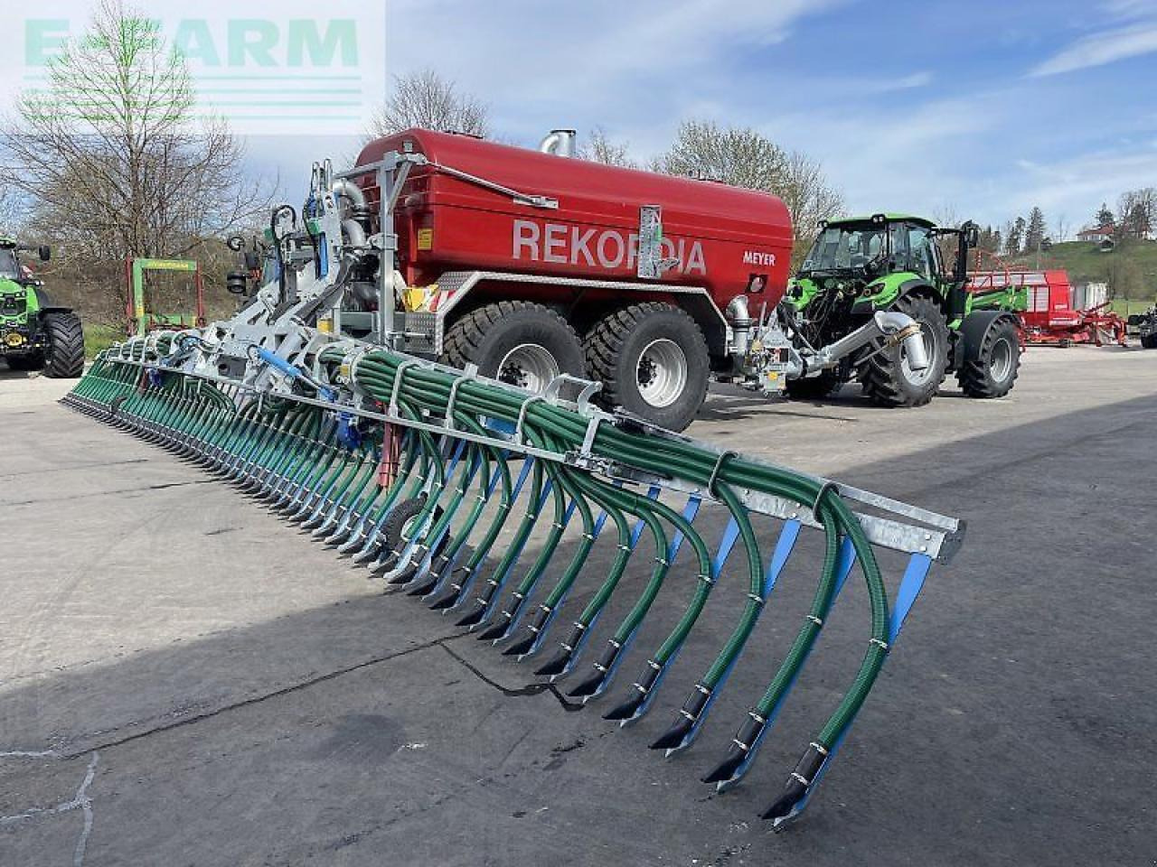 Meyer-Lohne mls rekordia 16000 mit bomech farmer 15 - Μηχανηματα λιπάσματα: φωτογραφία 1 Meyer-Lohne mls rekordia 16000 mit bomech farmer 15 - Μηχανηματα λιπάσματα: φωτογραφία 1