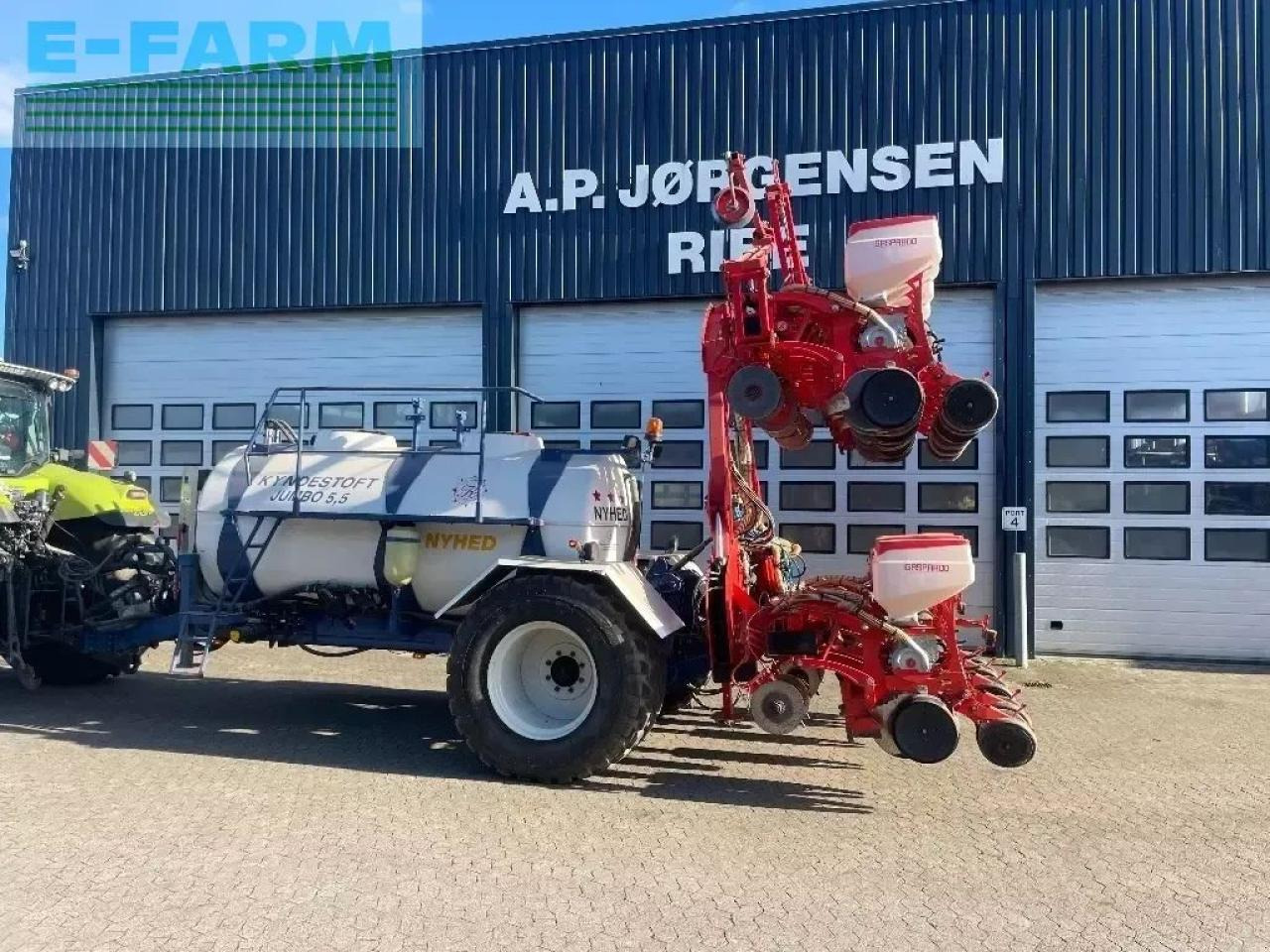 Mustang med flydende gødningsudstyr - Σπαρτική μηχανή ακριβείας: φωτογραφία 4 Mustang med flydende gødningsudstyr - Σπαρτική μηχανή ακριβείας: φωτογραφία 4