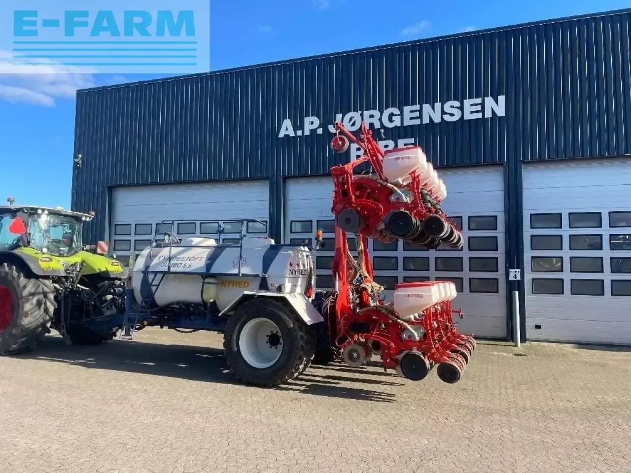 Mustang med flydende gødningsudstyr - Σπαρτική μηχανή ακριβείας: φωτογραφία 1 Mustang med flydende gødningsudstyr - Σπαρτική μηχανή ακριβείας: φωτογραφία 1